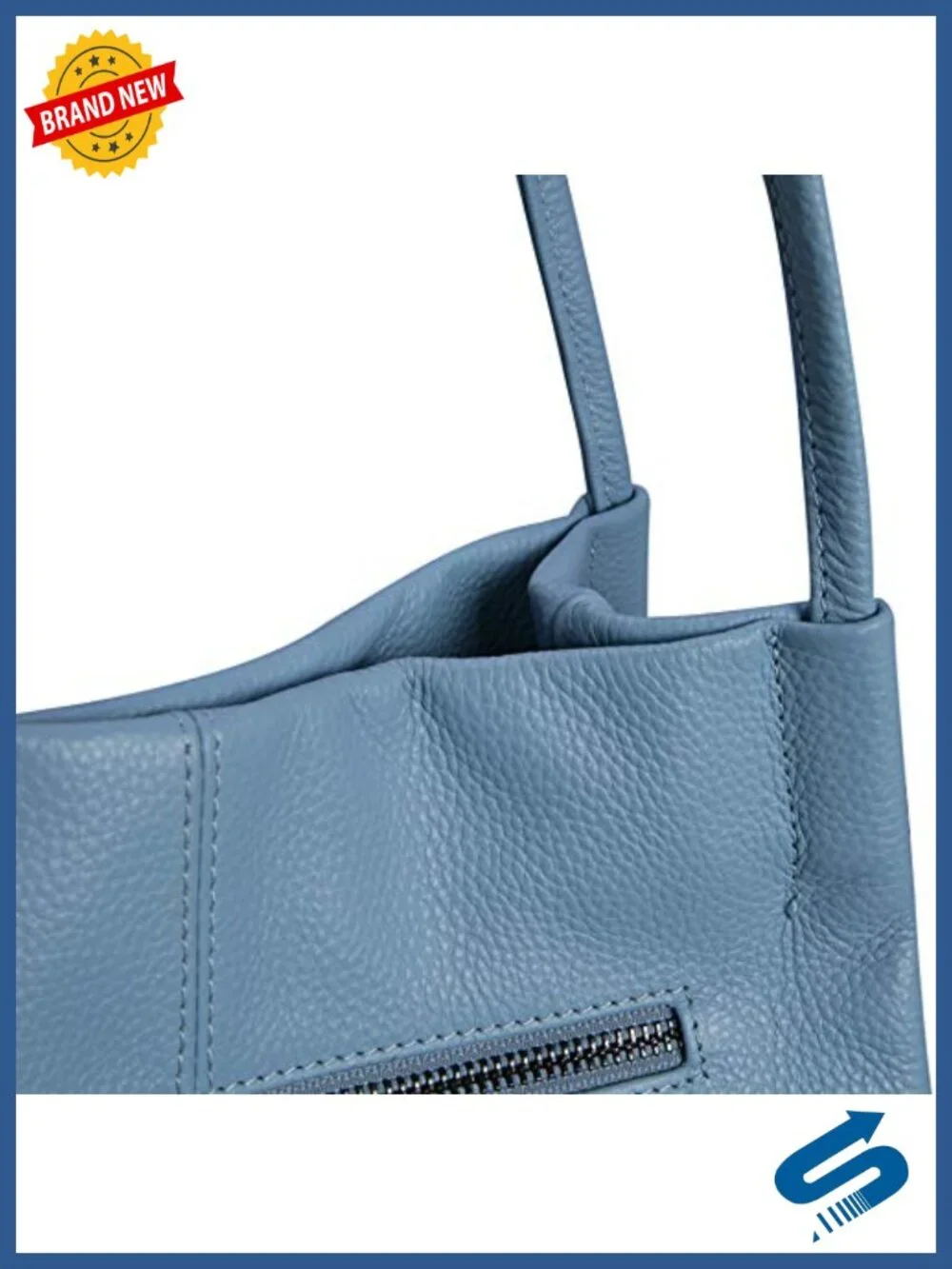 Genuine Leather Hobo Tote Bag Large Capacity Shoulder Purse Work Travel Handbag